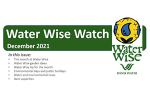 Water Wise Watch – December 2021